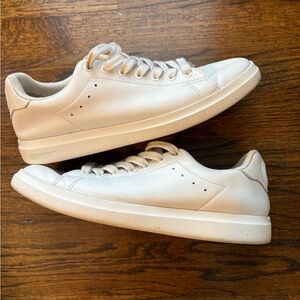 Tory Burch Howell court sneakers women's 7 white